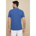 Mens Classic Embroidery Basic Short Sleeve Polo Shirt